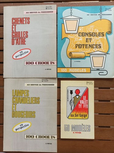Ferronnerie modèles chenet - ferronnerie,