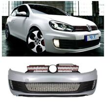 PARECHOC PARE CHOC AVANT POUR VW GOLF 6 LOOK GTI EN ABS + 2 ANTIBROUILLARD