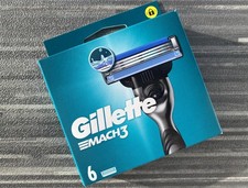 6 LAMES GILLETTE MACH 3 NEUVES