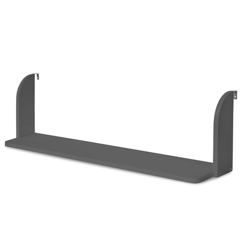 étagère suspendue bois gris - suspendue,