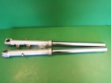 PAIR SILVER TRIUMPH 750 900 1200 TRIDENT TROPHY NON ADJUSTABLE FORKS