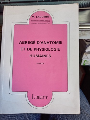 Abrege anatomie de - d, et