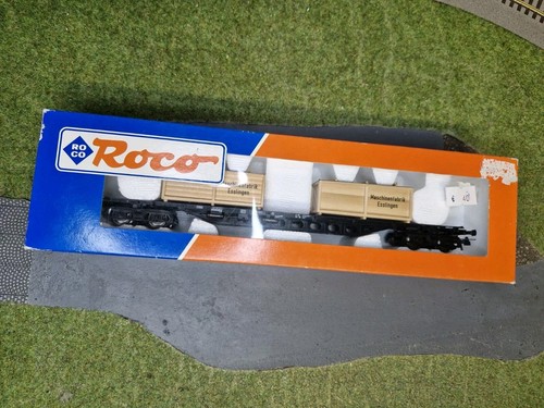 Wagon plat transport caisses - wagon,