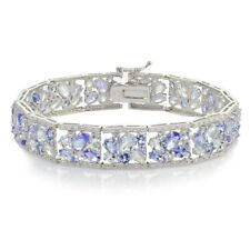 Argent Sterling Tanzanite Et