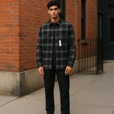 CALVIN KLEIN Veste À Carreaux