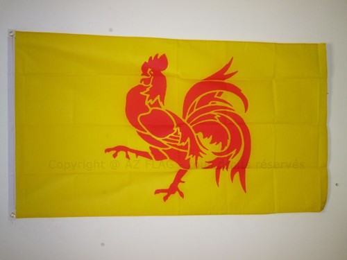 Drapeau wallonie 150x90cm - drapeau,