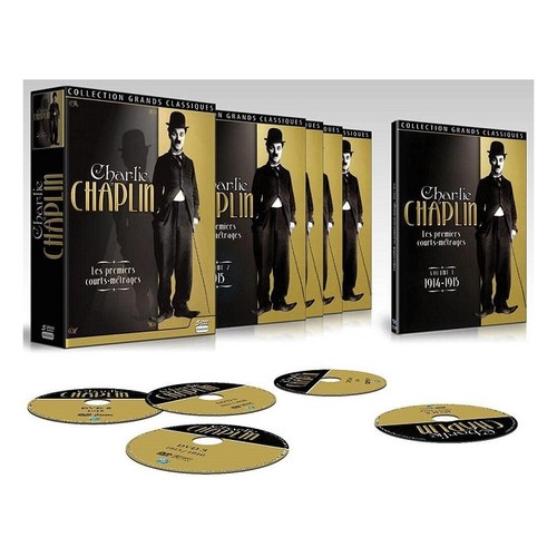 Charlie chaplin coffret dvd - charlie,