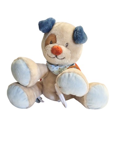 Doudou nattou chien beige - nattou,