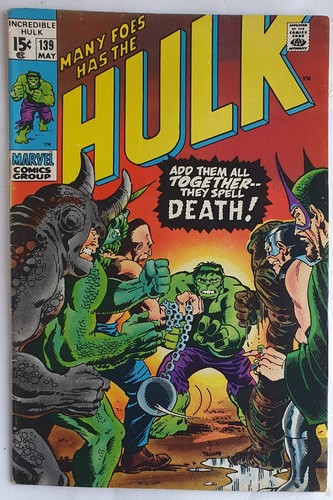 Comics hulk 139 - hulk,