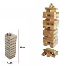 Mini Tour Verticale Puzzle En Bois Nombres Dés Jeu Éducatif Pour Enfants DFH