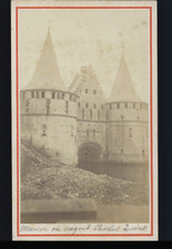 Belgique, Gand, Rabot, vintage albumen print, 1872 Tirage vintage format CDV, lé