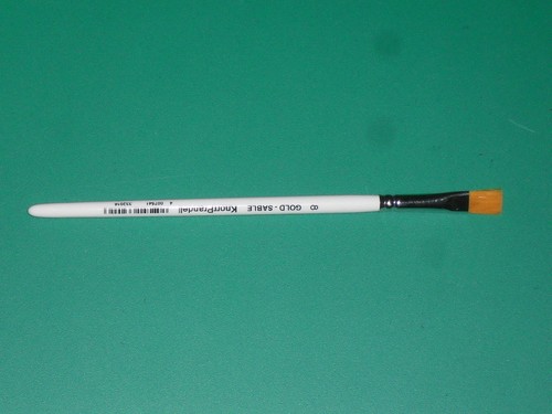 Pinceau plat 8 pour - pinceau,