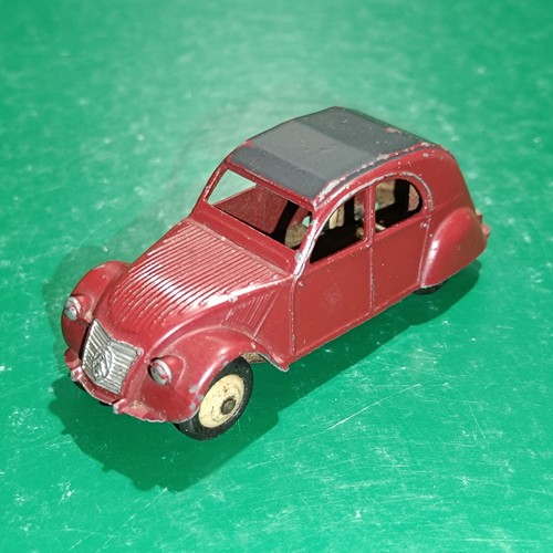 Citroën 2cv grenat dinky - citroËn, toys