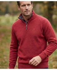 Pull col montant zippé avec