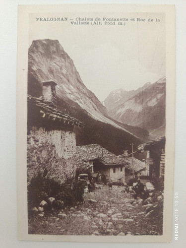 Cpa pralognan vanoise - pralognan, (73)