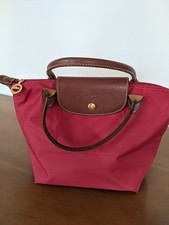 Sac Longchamp rouge brique le
