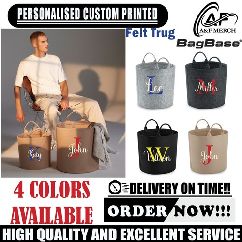 Personnalisé bagbase feutre - personnalisé,