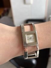 Authentic Dolce & Gabbana D&G Stainless Steel Stylish Logo Bracelet Watch 