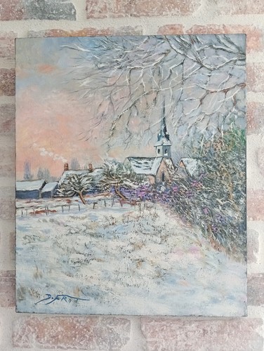 Tableau huile sur toile - tableau,,