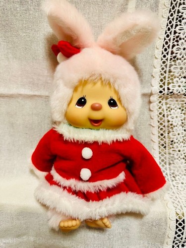 Peluche lapin monchhichi - peluche,