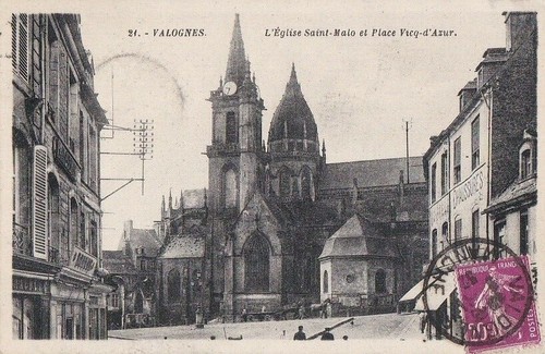 Cpa cherbourg valognes - 50,