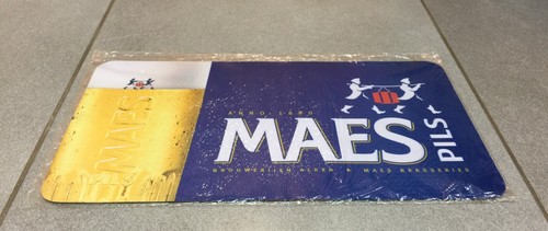 Tapis bar bleu biere belge - tapis,