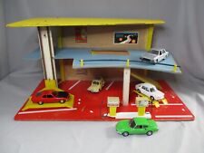 E084 MGF FRANCE GARAGE SERVICE STATION SHELL WOOD GOOD CONDITION