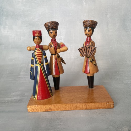 Statuette figurine bois - statuette,