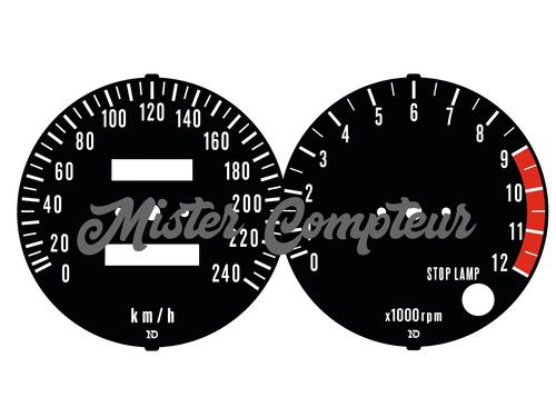 Paire fonds compteurs - paire,