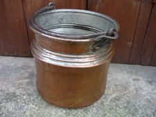 Magnifique ancien seau en