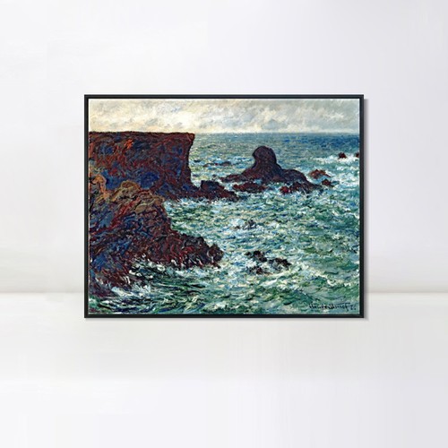 Framed canvas print - framed,