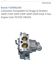 Carb For Briggs And Stratton Engines