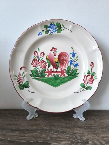 Assiette coq saint - coq,