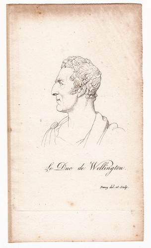 Portrait arthur wellesley - wellesley, duc