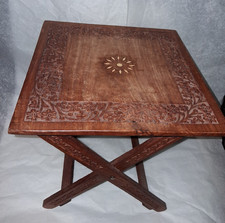 Table d’Appoint Pliante Bois