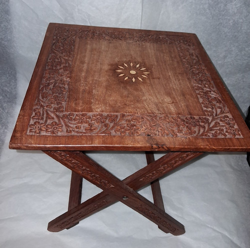 Table appoint pliante - pliante, bois
