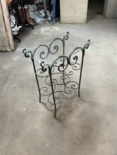 Meuble d'appoint fer forgé et