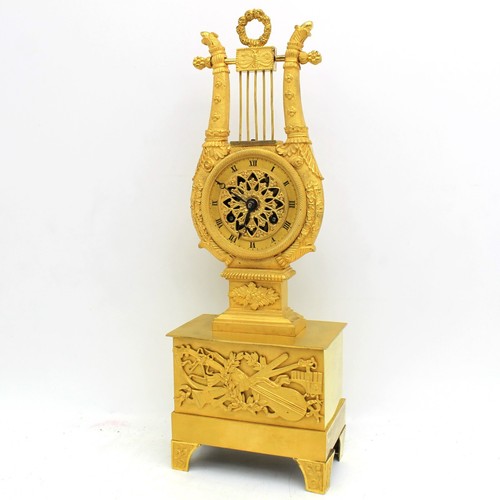 Horloge pendule lyre - horloge, "lyre"