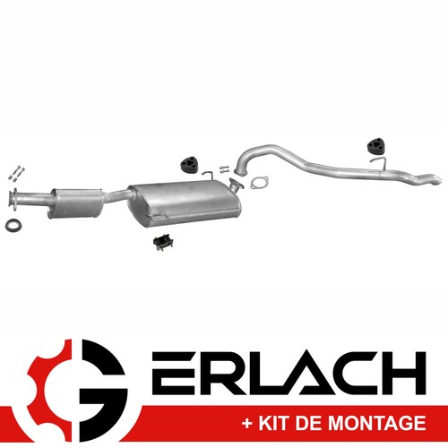 Echappement silencieux pour