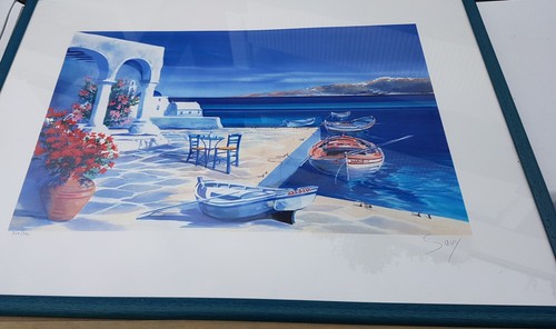 Sérigraphie bord mer - sérigraphie, de
