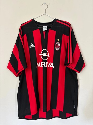 Maillot milan 2003 2004 - maillot, ac