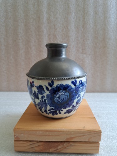 Vase soliflore delft étain - soliflore,