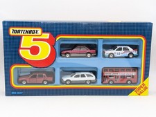 Matchbox Superfast 5 Pack With Skoda 130 LR (CHINA BASE) - MINT EX-SHOP STOCK 
