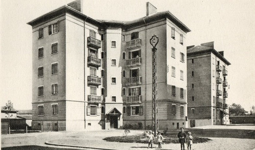 Cpsm venissieux cite - cpsm, andre