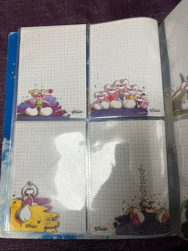 Lot 4 feuilles diddl - de,