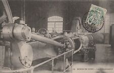 Old postcard 62 MINES DE LENS Les Compresseurs