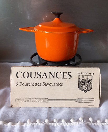 Pot fondue cocotte - fondue, .