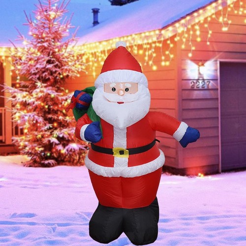 Gonflable père noël 120cm - gonflable,