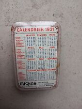 Rare Advertising Blotter Stamp Antique Sheet Metal 1931 Cute Shirt No. 2