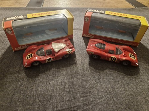 Lot ferrari 512 312 - 512, solido